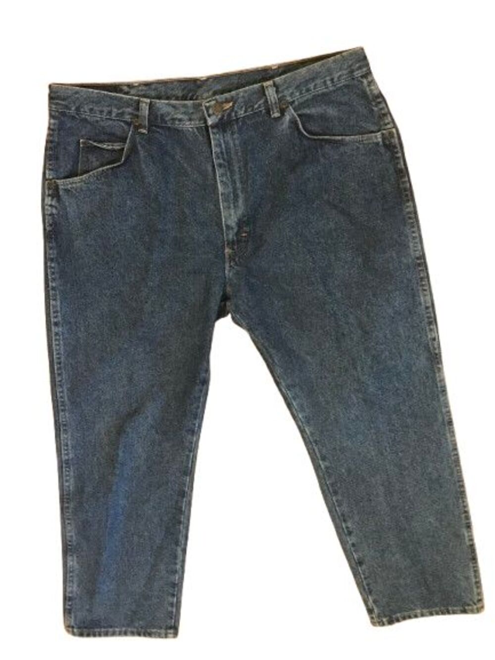 Men's Wrangler Jeans 38x30 Blue Cotton 96501DS